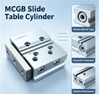 MCGB-03-25-25 Silindera Pneumatîk a Mini Twin-Guide